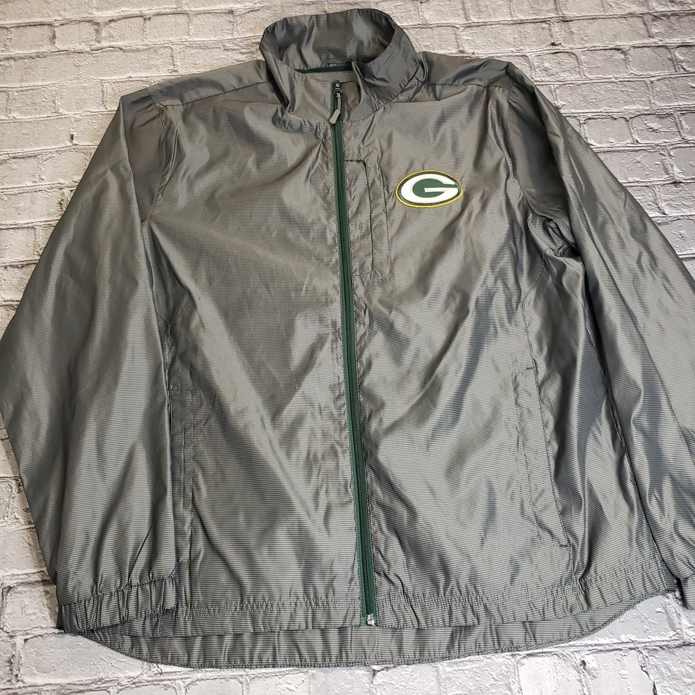 G-III Green Bay Packers Full Zip Football Jacket New Mens XL